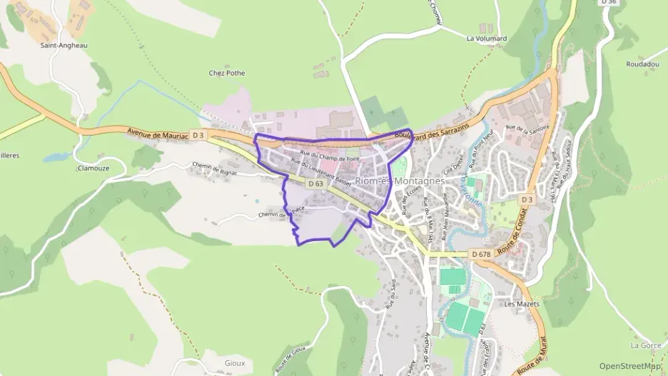 Maison 70 m² trois pièces à vendre à Riom-ès-Montagnes