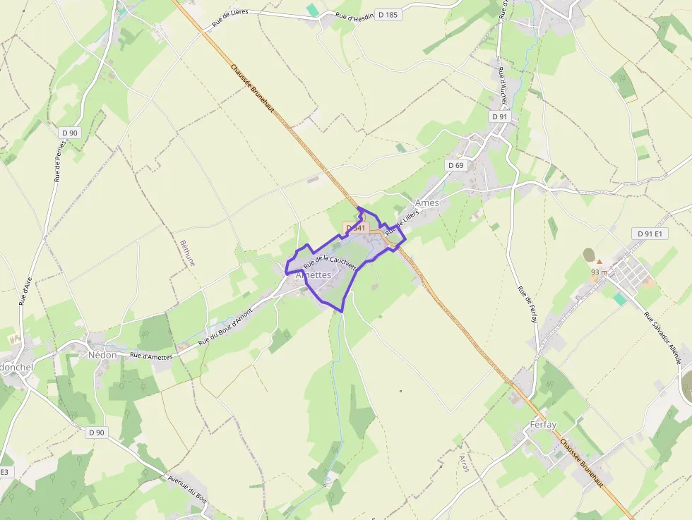 Maison 96 m² quatre pièces à vendre à Amettes