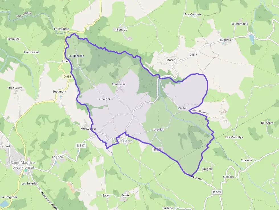 Maison 111 m² quatre pièces à vendre à Bussières