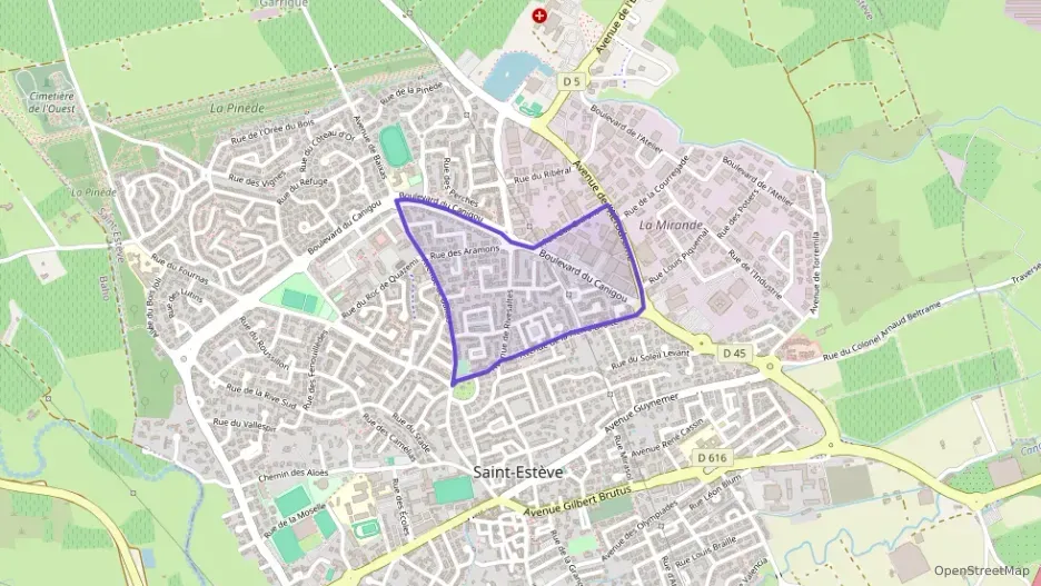 Maison 68 m² trois pièces à vendre à Saint-Estève