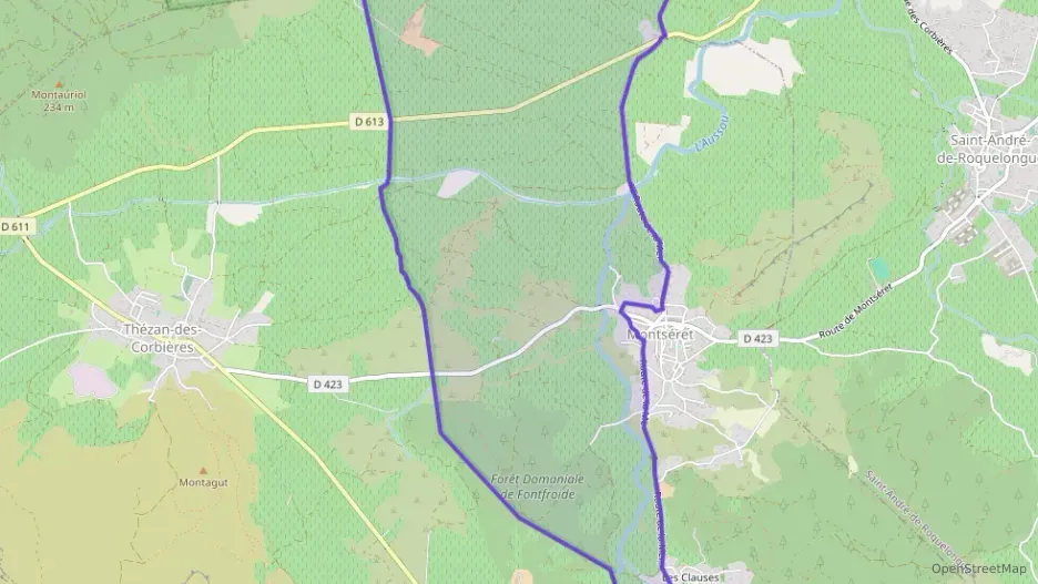 Maison 70 m² trois pièces à vendre à Montséret Maison 70 m² trois pièces à vendre à Montséret