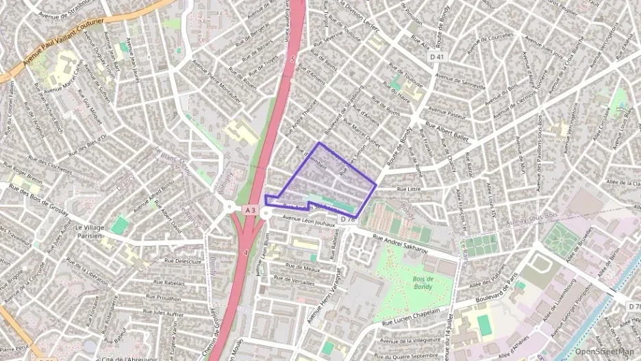 Maison 43 m² trois pièces à vendre à Aulnay-sous-Bois