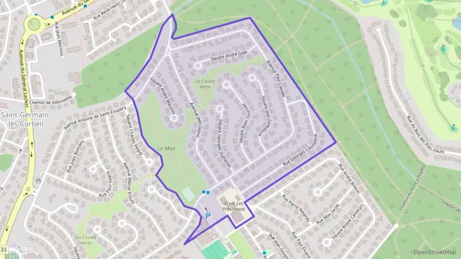 Maison 94 m² six pièces à vendre à Saint-Germain-lès-Corbeil