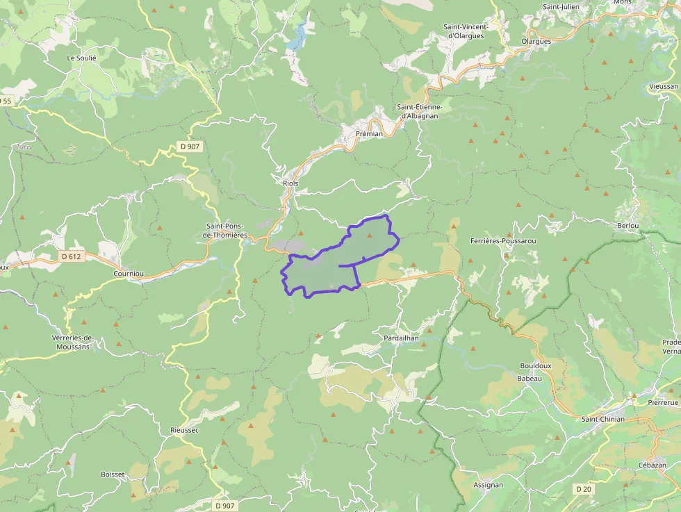 Maison 80 m² quatre pièces à vendre à Riols