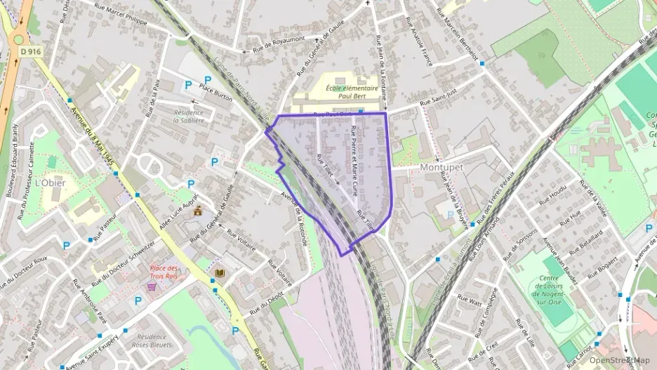 Maison 95 m² quatre pièces à vendre à Nogent-sur-Oise