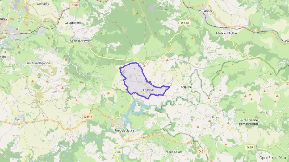 Maison 50 m² trois pièces à vendre à Le Vibal