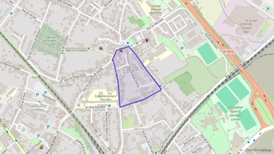 Maison 67 m² quatre pièces à vendre à Nogent-sur-Oise Maison 67 m² quatre pièces à vendre à Nogent-sur-Oise