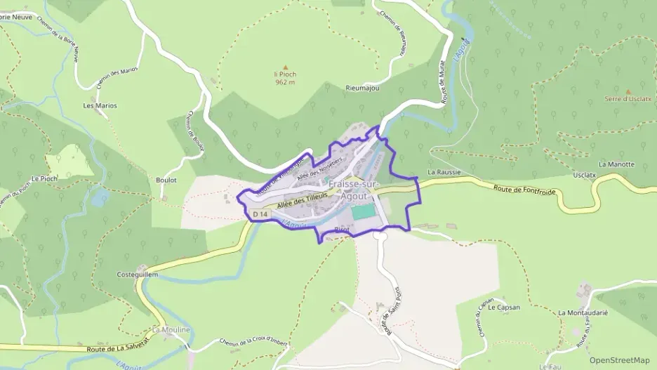 Maison 60 m² deux pieces à vendre à Fraisse-sur-Agout