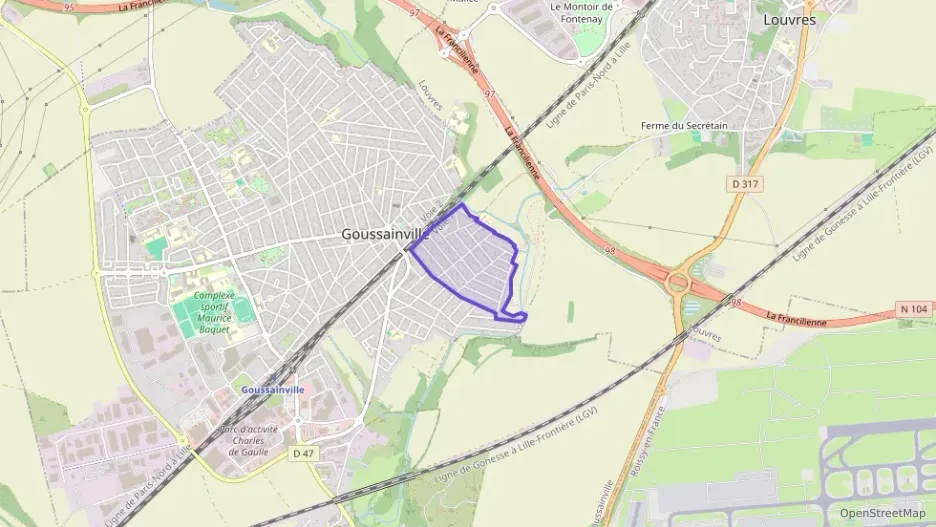 Maison 64 m² trois pièces à vendre à Goussainville Maison 64 m² trois pièces à vendre à Goussainville