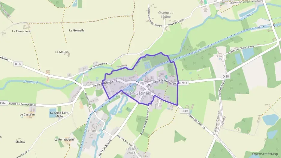 Maison 56 m² trois pièces à vendre à Chailly-en-Gâtinais