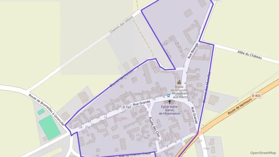 Maison 60 m² trois pièces à vendre à Gironville Maison 60 m² trois pièces à vendre à Gironville