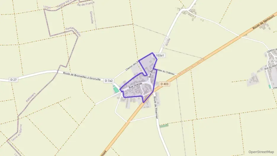 Maison 60 m² trois pièces à vendre à Gironville Maison 60 m² trois pièces à vendre à Gironville