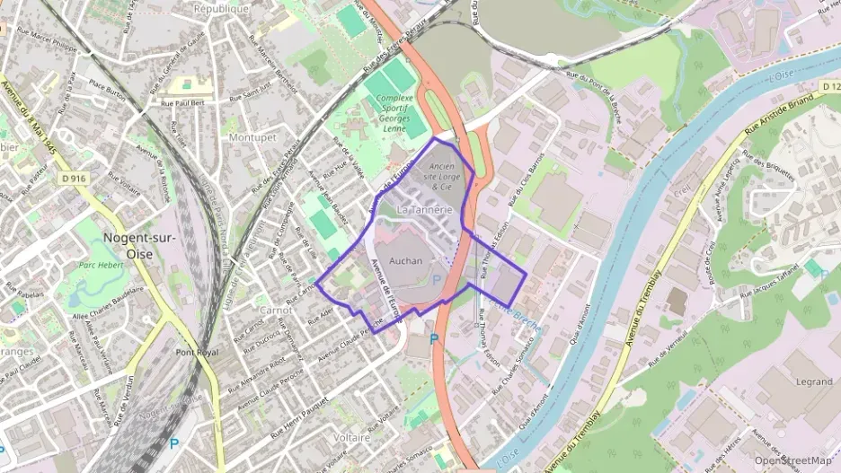 Maison 100 m² six pièces à vendre à Nogent-sur-Oise