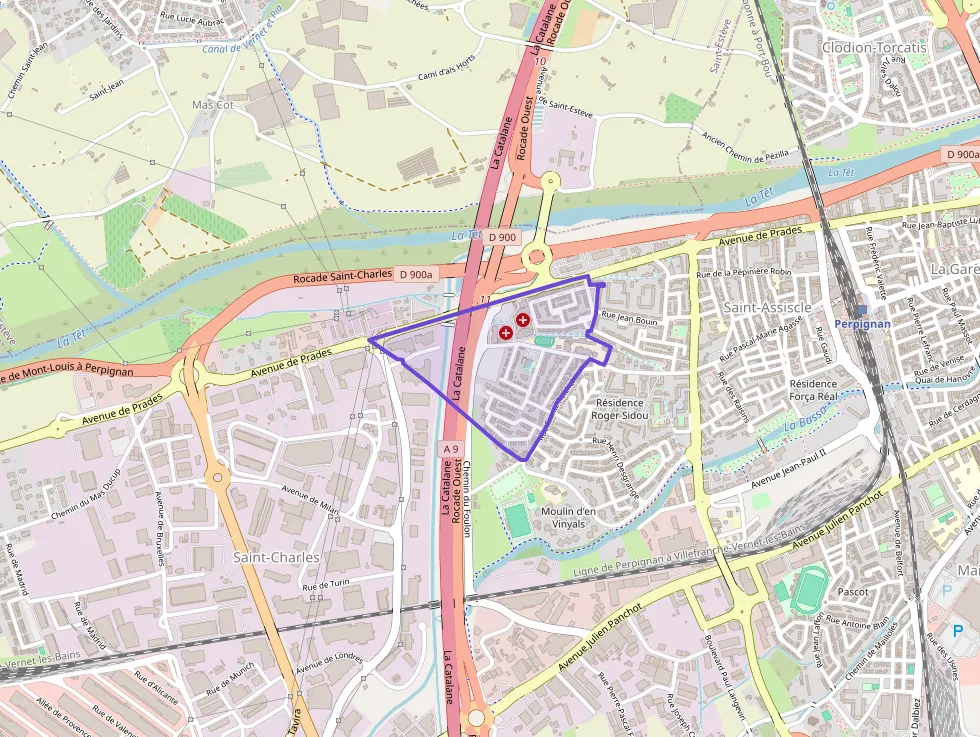 Maison 62 m² trois pièces à vendre à Perpignan