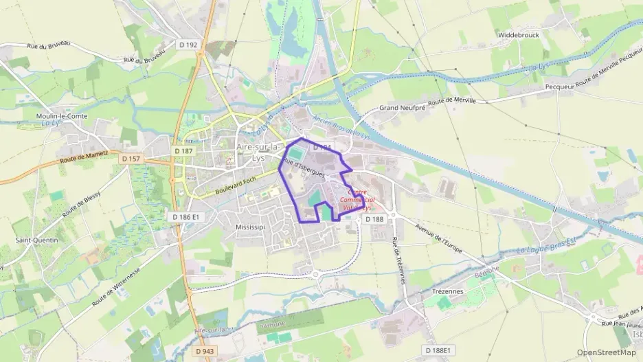 Maison 98 m² quatre pièces à vendre à Aire-sur-la-Lys