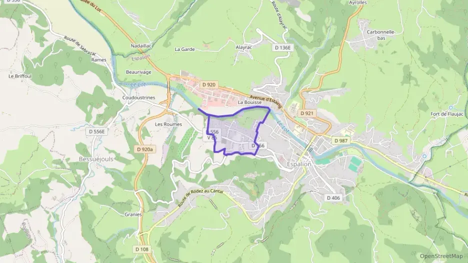 Maison 90 m² quatre pièces à vendre à Espalion