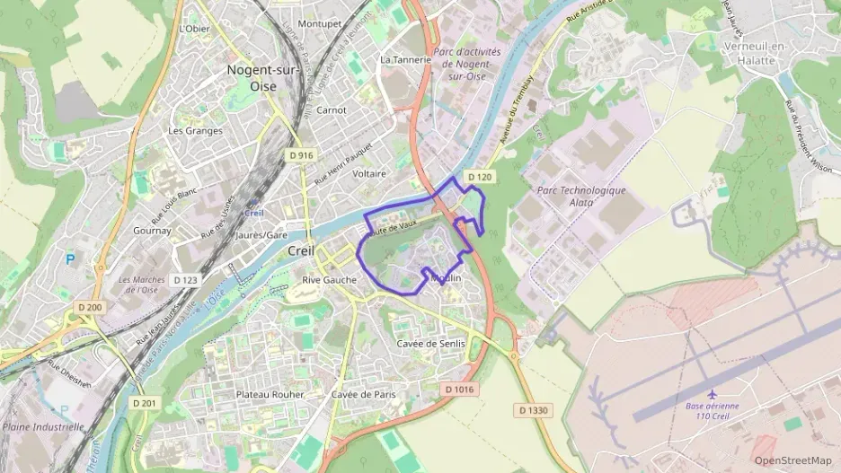 Maison 94 m² cinq pièces à vendre à Creil