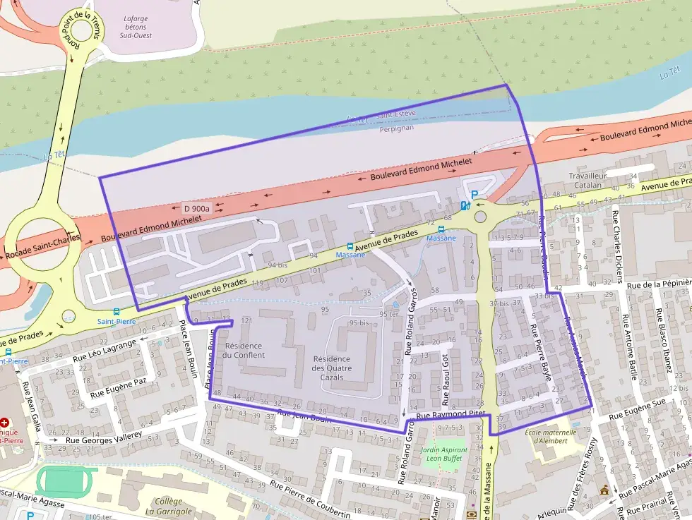 Maison 70 m² trois pièces à vendre à Perpignan