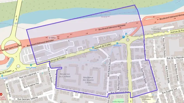 Maison 70 m² trois pièces à vendre à Perpignan