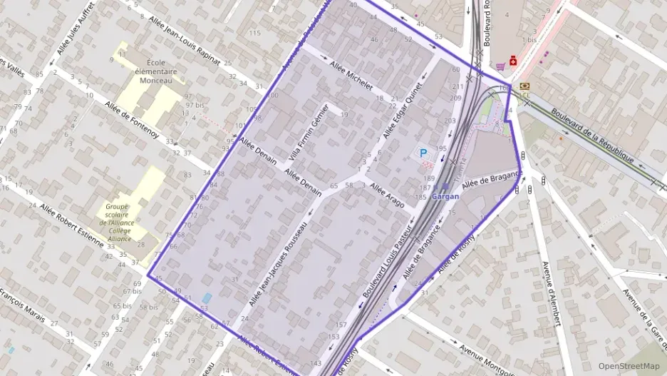 Maison 93 m² quatre pièces à vendre à Les Pavillons-sous-Bois Maison 93 m² quatre pièces à vendre à Les Pavillons-sous-Bois