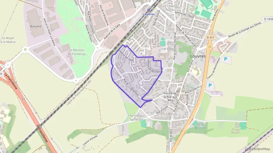 Maison 148 m² six pièces à vendre à Louvres