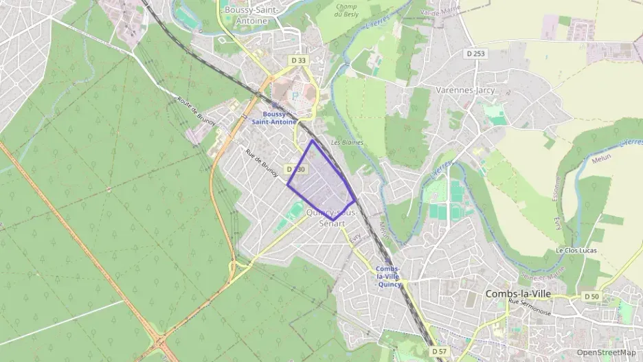 Maison 108 m² six pièces à vendre à Quincy-sous-Sénart Maison 108 m² six pièces à vendre à Quincy-sous-Sénart