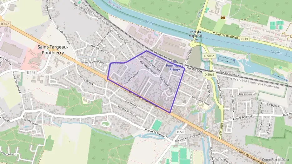 Maison 68 m² trois pièces à vendre à Saint-Fargeau-Ponthierry