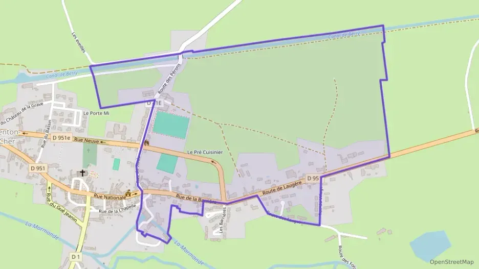 Maison 104 m² quatre pièces à vendre à Charenton-du-Cher