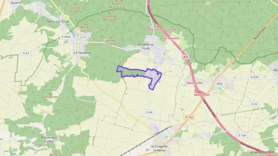 Maison 81 m² trois pièces à vendre à Achères-la-Forêt Maison 81 m² trois pièces à vendre à Achères-la-Forêt