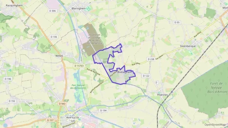 Maison 100 m² trois pièces à vendre à Boëseghem