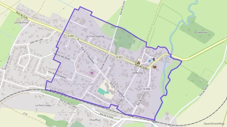 Maison 74 m² trois pièces à vendre à Poilly-lez-Gien Maison 74 m² trois pièces à vendre à Poilly-lez-Gien