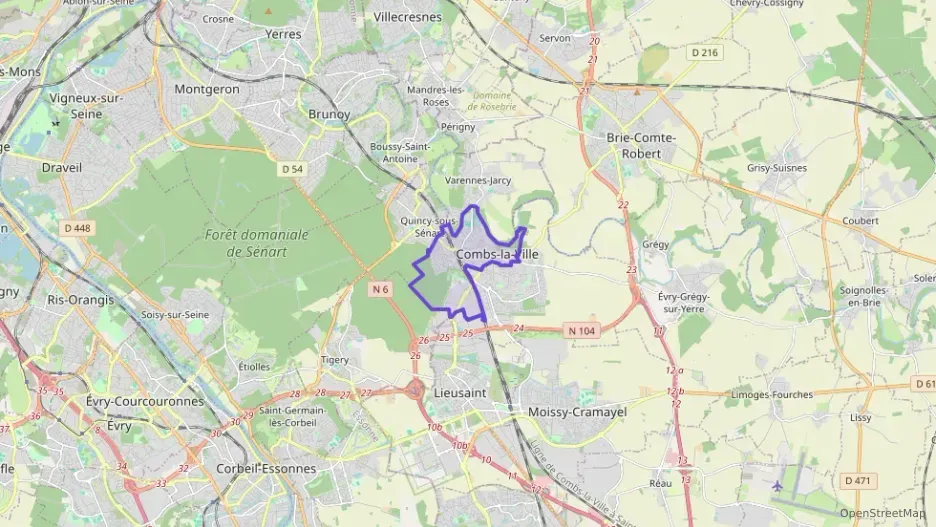 Maison 94 m² trois pièces à vendre à Combs-la-Ville