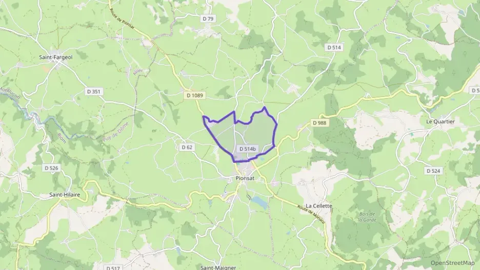 Maison 96 m² quatre pièces à vendre à Pionsat