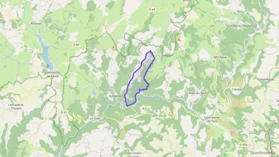 Maison 85 m² deux pieces à vendre à Viala-du-Tarn