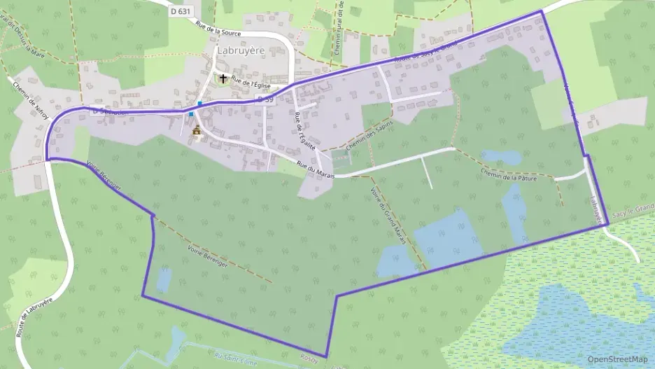 Maison 73 m² trois pièces à vendre à Labruyère Maison 73 m² trois pièces à vendre à Labruyère