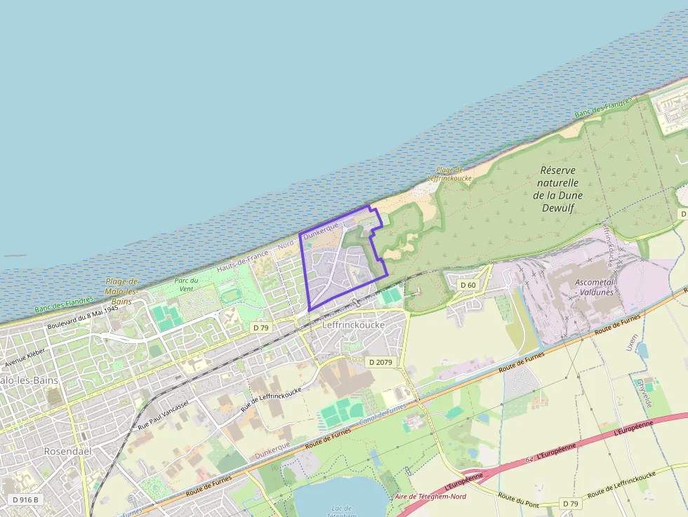 Maison 57 m² quatre pièces à vendre à Leffrinckoucke