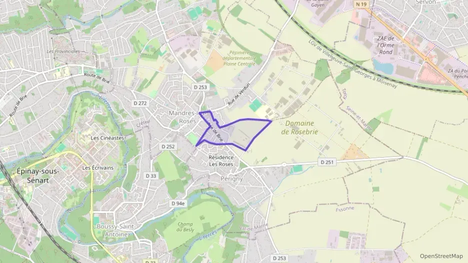 Maison 115 m² cinq pièces à vendre à Mandres-les-Roses