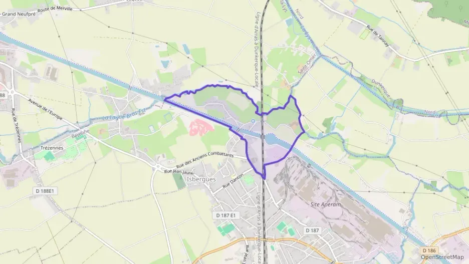 Maison 70 m² trois pièces à vendre à Isbergues