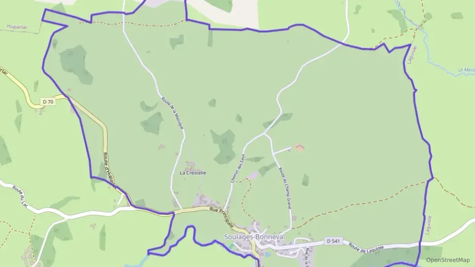 Maison 76 m² cinq pièces à vendre à Soulages-Bonneval Maison 76 m² cinq pièces à vendre à Soulages-Bonneval