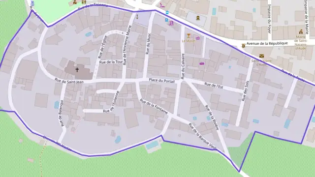 Maison 100 m² quatre pièces à vendre à Saint-Nazaire-d`Aude