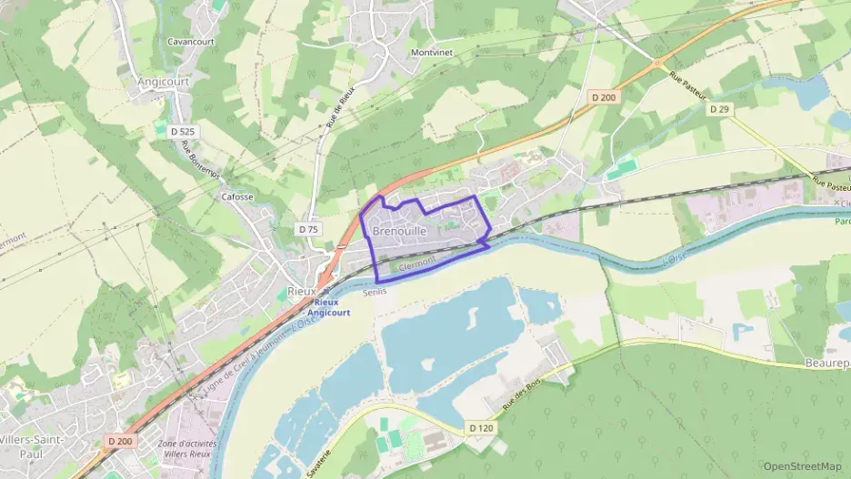 Maison 76 m² quatre pièces à vendre à Brenouille