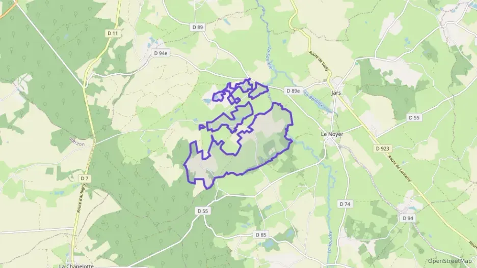 Maison 165 m² cinq pièces à vendre à Jars