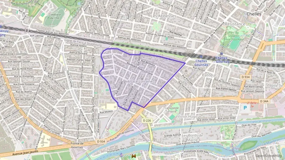 Maison 40 m² quatre pièces à vendre à Chelles