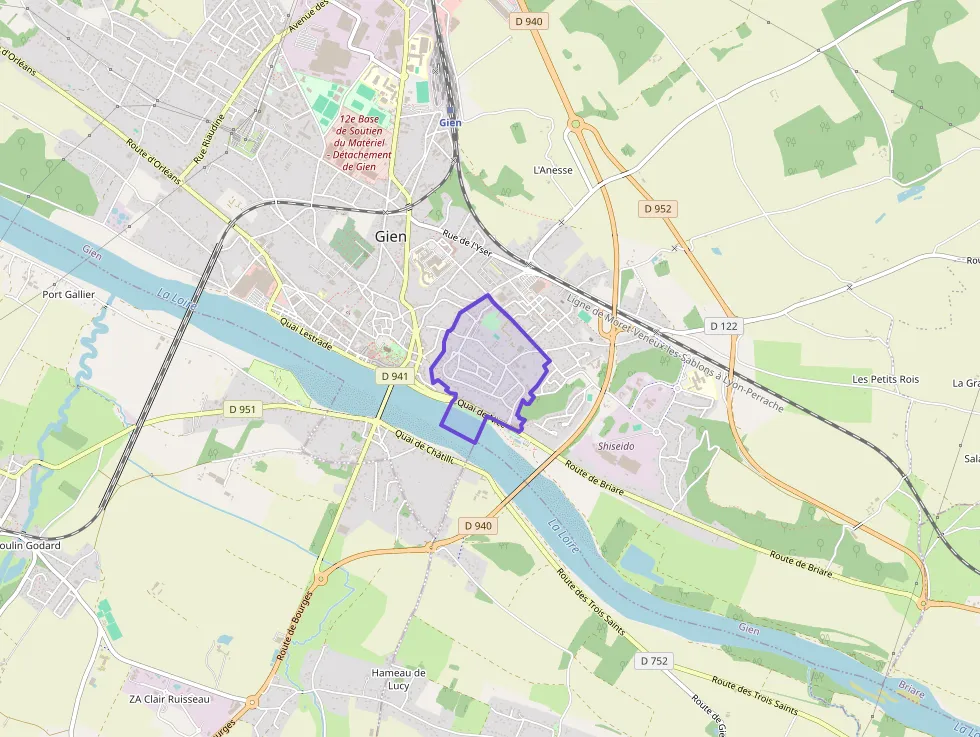 Maison 80 m² quatre pièces à vendre à Gien