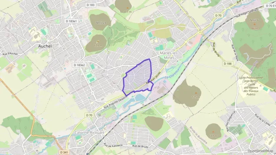 Maison 56 m² trois pièces à vendre à Marles-les-Mines