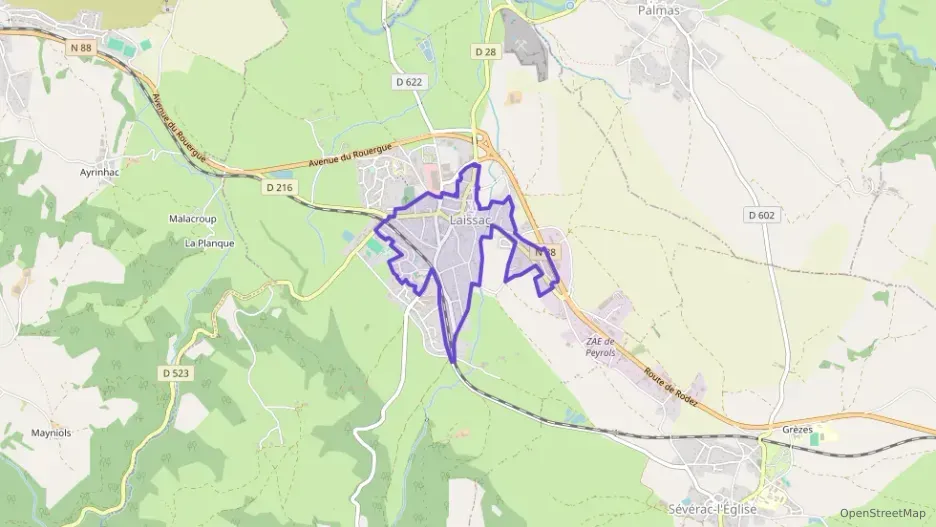 Maison 140 m² trois pièces à vendre à Laissac-Sévérac l`Église