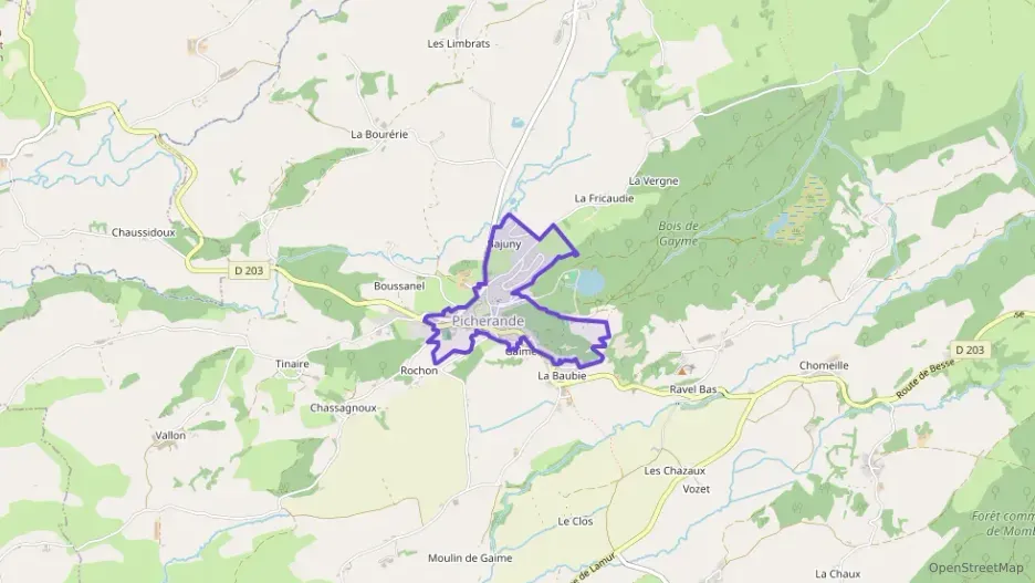 Maison 90 m² quatre pièces à vendre à Picherande