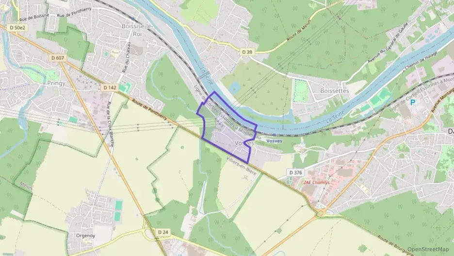 Maison 88 m² cinq pièces à vendre à Dammarie-les-Lys