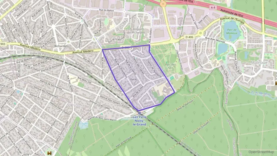 Maison 65 m² quatre pièces à vendre à Noisy-le-Grand