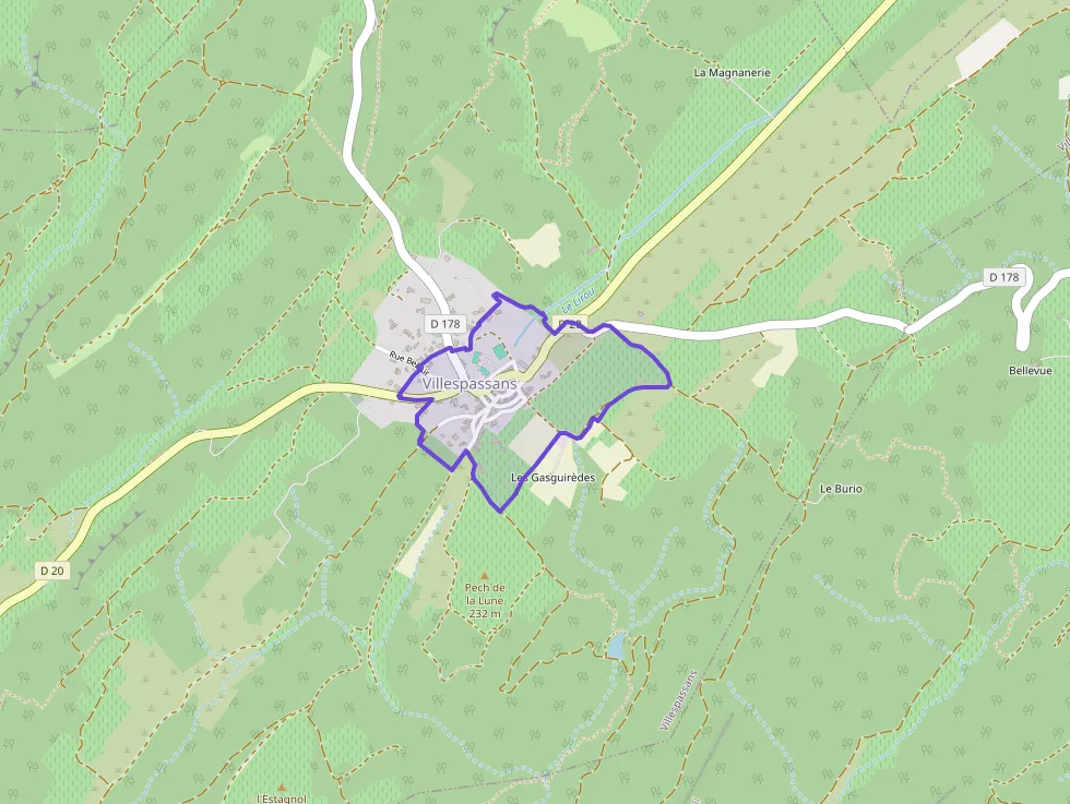 Maison 60 m² deux pieces à vendre à Villespassans